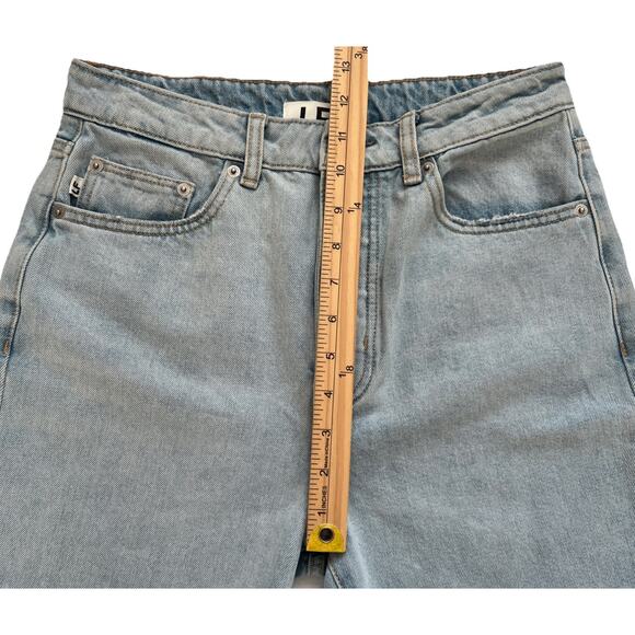 Lovers & Friends Jeans Womens 27 Reece High Rise Rigid Slim Straight Button Fly - Picture 9 of 14